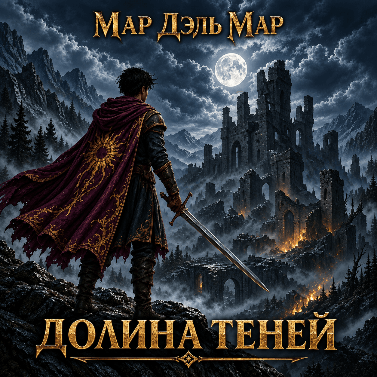 Обложка «Долина теней»