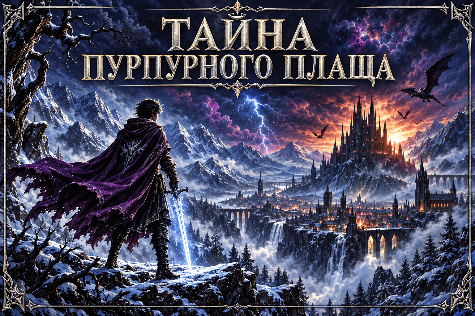 Обложка книги «Тайна пурпурного плаща»