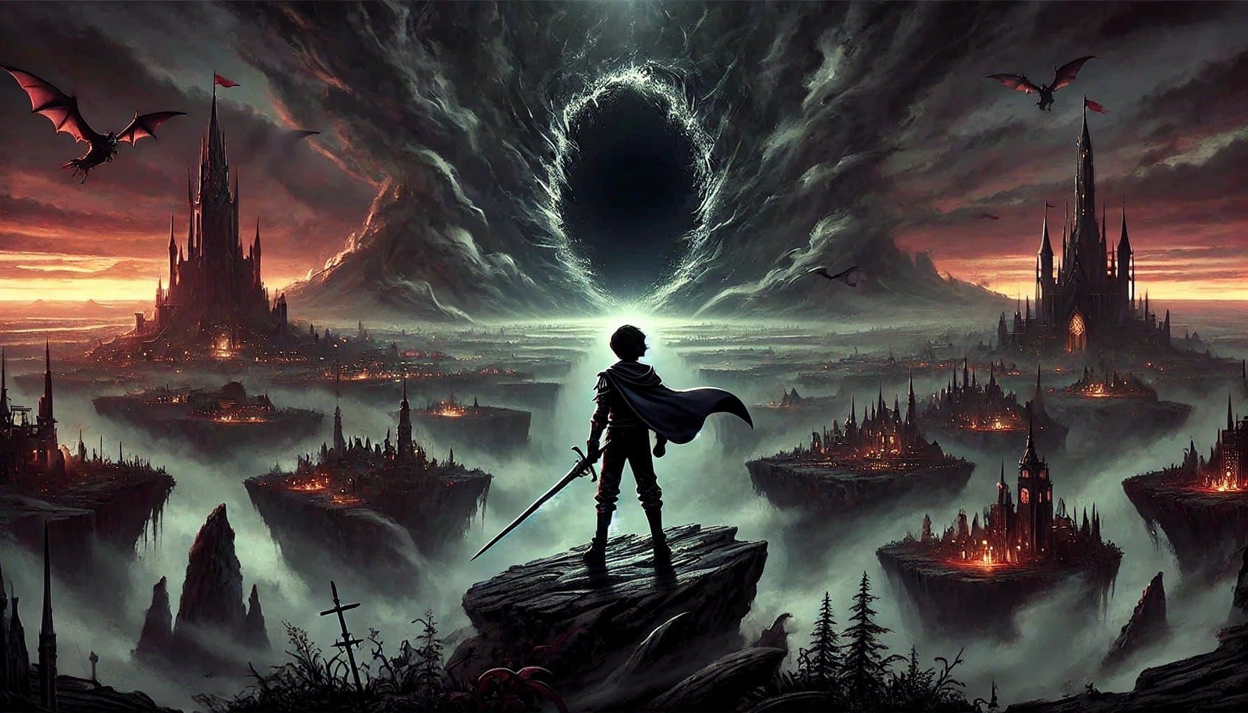 Иллюстрация к книге «Долина теней», эпилог