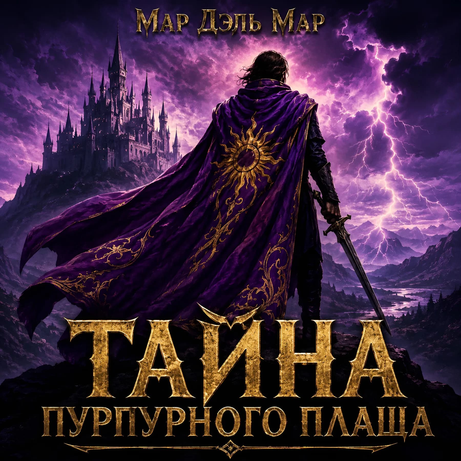 Обложка «Тайна пурпурного плаща»